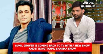 Great News For Sunil Grover’s Fans; He Is All Set To Make A Comeback On TV With A New Comedy Show RVCJ Media