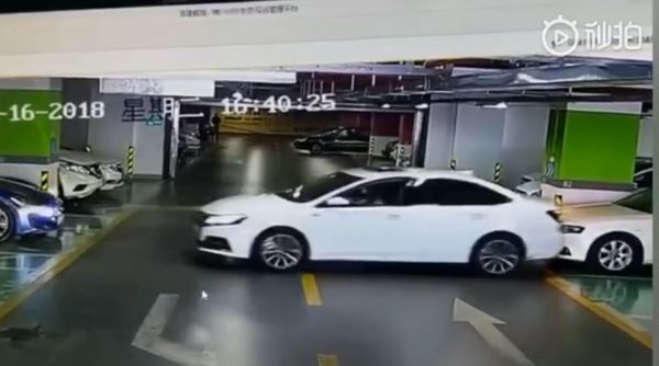 Woman Hits Maserati, Audi & BMW Back-To-Back While Trying To Get Her Car Out Of Parking Lot - RVCJ Media