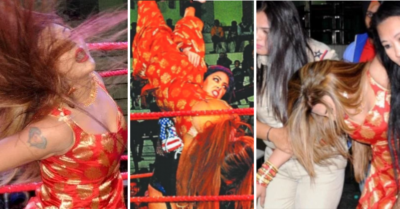 Rakhi Sawant Challenges Woman Wrestler, Is Knocked Out Cold RVCJ Media