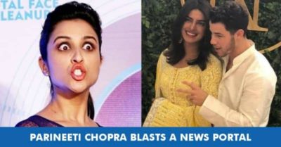 Parineeti Chopra Slams News Portal For Fake News On Nick-Priyanka Wedding RVCJ Media