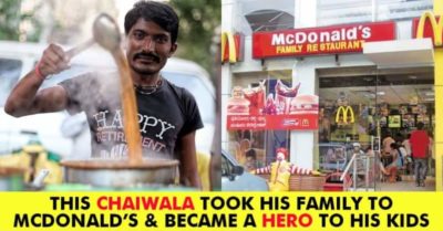 This Chaiwalla Took His Kids To McDonald's For The First Time, They Were So Happy RVCJ Media