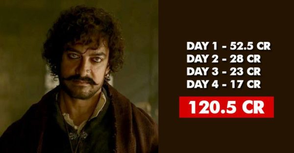 Day 4 Collections Of Thugs Of Hindostan Are Out. There's A Huge Drop On Sunday - RVCJ Media