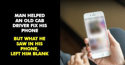 A Man Helped Old Cab Driver In Fixing His Phone. What He Found In His Gallery Was Unexpected RVCJ Media