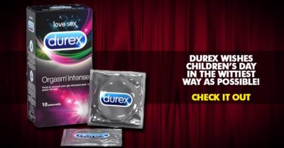 Durex's Campaign For Children's Day Is Creative. The Team Deserves Huge Round Of Applause For It RVCJ Media