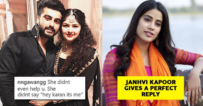 Janhvi Gives A Perfect Reply To People Trolling Anshula For Not Replying Her On Koffee With Karan RVCJ Media