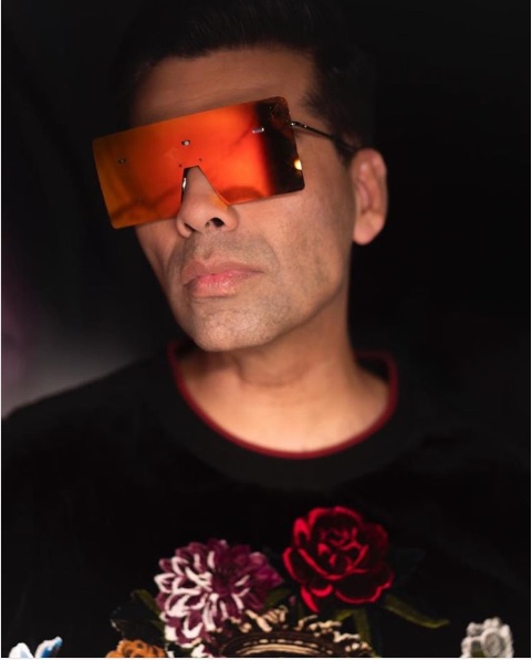 Karan Johar Posted A Pic In Orange Glasses; Got Trolled In Most Epic Way. People Called Him Welder - RVCJ Media