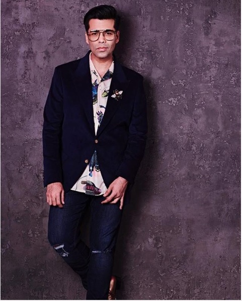 Karan Johar Posted A Pic In Orange Glasses; Got Trolled In Most Epic Way. People Called Him Welder - RVCJ Media
