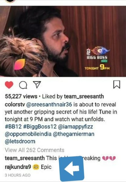 Sreesanth's Wife Slams Raj Kundra For Trolling Him On Instagram - RVCJ Media