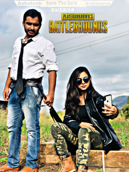 This Couple Did PUBG Theme Pre Wedding Photoshoot. Fans Can't Miss The Pictures - RVCJ Media