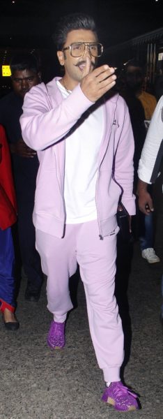 Ranveer Singh Wore Purple Shoes & Got Trolled Like Never Before. See The Photos - RVCJ Media