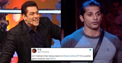 Karanvir's Friends And Fans Think Salman Bullies Him On Bigg Boss. Twitter Is Full Of Reactions RVCJ Media