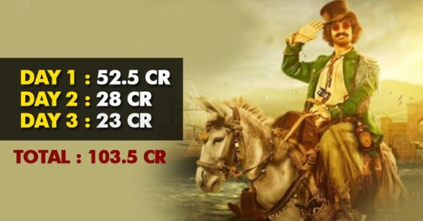 Thugs Of Hindostan Day 3 Collections Are Out. The Film Had Another Drop On Saturday - RVCJ Media