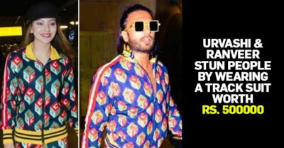 Urvashi & Ranveer Rocked A Gucci Track Suit Worth Whopping Rs 5 Lakh. They Are Indeed Fashion Gurus RVCJ Media