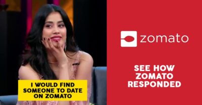 Janhvi Says She Would Use Zomato To Find A Date, Check Out Zomato's Response RVCJ Media