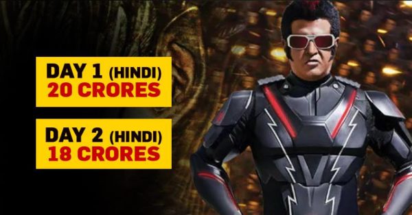 Day 2 Collections Are Out, 2.0 (Hindi) Continues To Do Well At The Box Office - RVCJ Media