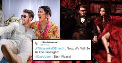 Twitter Trolls Deepika And Ranveer For Their Reception Pictures, Compares Them To Nick-Priyanka RVCJ Media