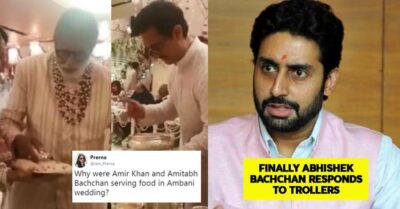 Abhishek Bachchan Shuts Down Trollers Trolling Him For Serving Food At Isha Ambani's Wedding RVCJ Media