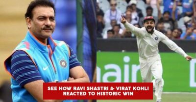 This Is How Ravi Shastri And Virat Kohli Celebrated India's Historic Win At Melbourne RVCJ Media