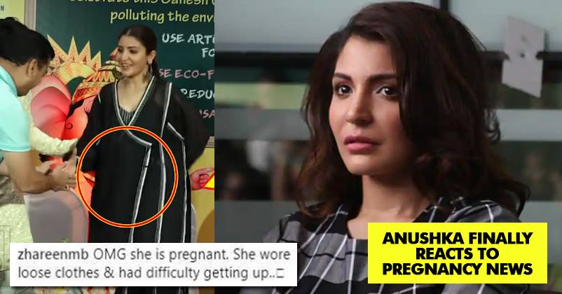 Anushka Sharma Finally Reacts To The Pregnancy Reports This Is