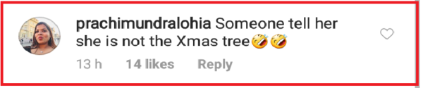 Amrita Arora Gets Badly Trolled For Her Dress, People Compared Her To A Christmas Tree - RVCJ Media