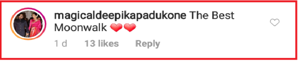 Deepika's Moonwalking Video Is Adorable, Check Out What Ranveer Singh And Fans Had To Say - RVCJ Media