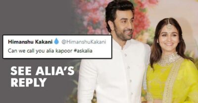 A Fan Asked Alia If They Can Call Her Alia Kapoor. She Gave A Perfect Answer RVCJ Media
