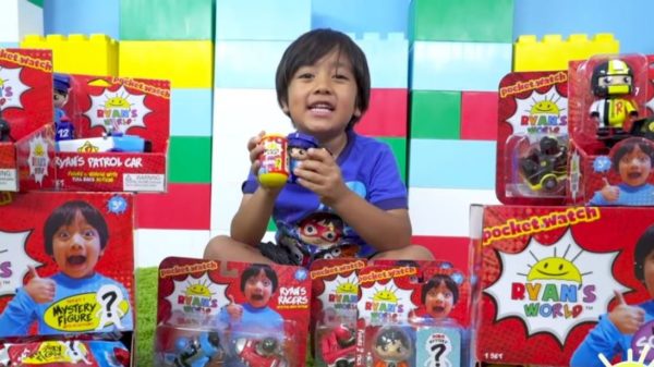 Forbes Says That YouTube's Highest Paid Star Is Not PewDiePie But Ryan, A 7 Year Old Kid - RVCJ Media