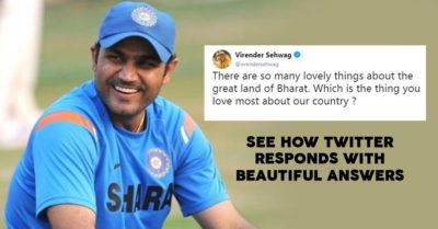 Virendra Sehwag Asked Fans What They Like Most About India? The Answers Are Really Heart Warming RVCJ Media