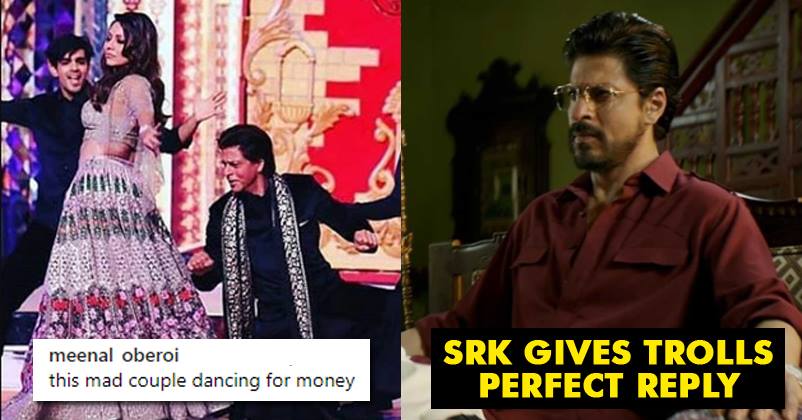 SRK Gives A Fitting Reply To People Trolling Him For Dancing At Isha Ambani's Wedding RVCJ Media