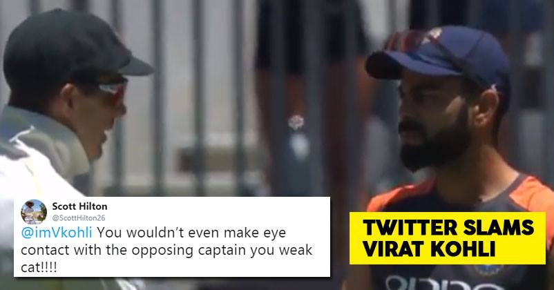 Indian And Aussie Fans Have A Heated Argument About Virat And Tim Paine's Cold War RVCJ Media