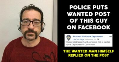 Police Posted A Wanted Post Of This Guy. He Himself Gave This Hilarious Reply RVCJ Media