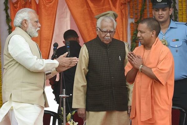 Modi Vs. Yogi Adityanath Posters Put Up In Lucknow After BJP's Defeat At Assembly Elections - RVCJ Media