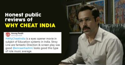 20 Tweets You Must Check Out Before Booking Tickets For 'Why Cheat India' This Weekend RVCJ Media