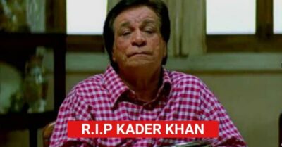 One Of Bollywood's Favourite Actors, Kader Khan Has Left The World At The Age Of 81 RVCJ Media