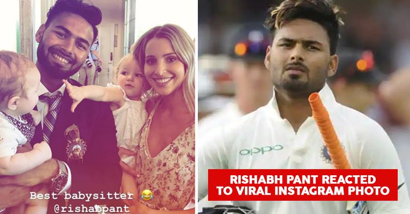 Rishabh Pant Finally Breaks His Silence About The Viral Photo With Tim Paine's Wife And Kids RVCJ Media