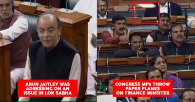 Congress MPs Threw Paper Planes At Arun Jaitley In The Parliament, Netizens Call It Disrespectful RVCJ Media