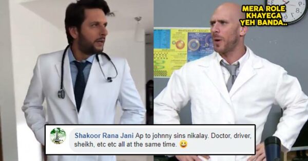 Shahid Afridi Posted A New Video On Facebook Netizens Comparing Him To Johnny Sins Rvcj Media