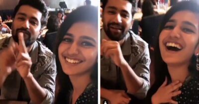 Priya Varrier Recreated Viral 'Winking' Scene With Vicky Kaushal, Their Video Is Adorable RVCJ Media