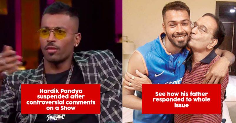 Hardik Pandya's Father Finally Breaks His Silence On His Son's Controversial Comments. RVCJ Media