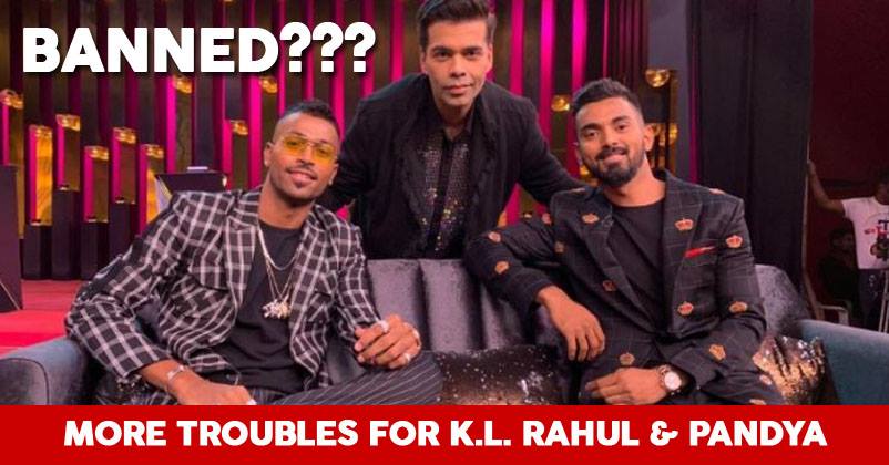 Hardik Pandya And K L Rahul May Be Banned For The Next Two ODIs, BCCI To Take Final Decision. RVCJ Media