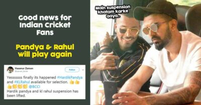 KL Rahul - Hardik Pandya Suspension Lifted, Fans Are Welcoming The Decision RVCJ Media