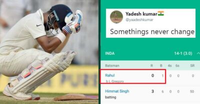 KL Rahul's Performance Against England Lions Is Disastrous. Fans Troll Him, Called Him Consistent RVCJ Media