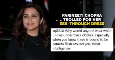 Parineeti Chopra Wore A See -Through Top, Got Trolled Like Never Before. RVCJ Media