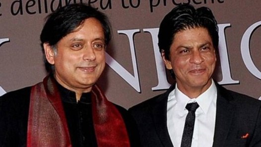 Shashi Tharoor Met Srk In A Hotel Room, Says He Has No Place To Rest In A Hilarious Tweet. RVCJ Media