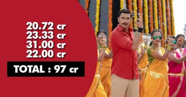 Day 4 Collections Are Out, 2018 Ends With A Dhamaka For Simmba - RVCJ Media