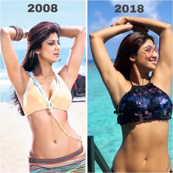 Bollywood Divas Took #10YearsChallenge & Results Are Surprisingly Beautiful - RVCJ Media