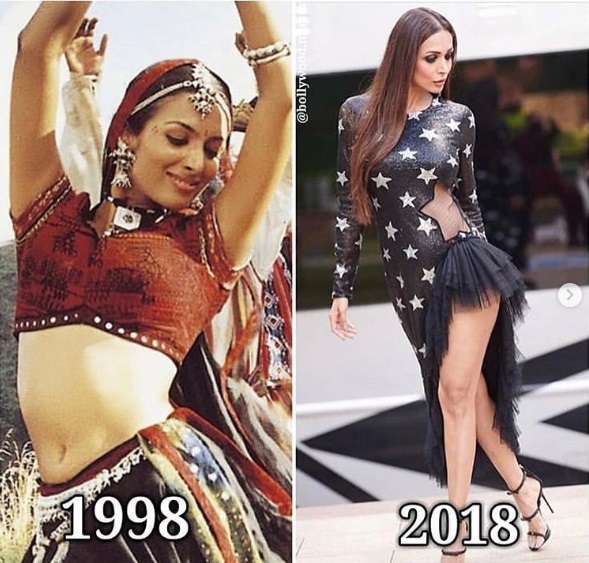Malaika Arora Posted 20 Yrs Old Photos In #10YearChallenge, Trollers Called Her Beauty Without Brains - RVCJ Media