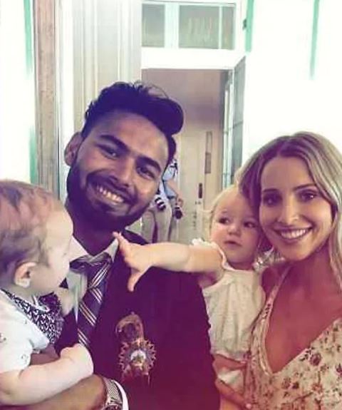 Tim Paine's Wife Invites Rishabh Pant Again For A Babysitting Gig. When Will It End? RVCJ Media