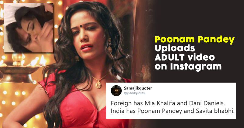 Poonam Pandey's S*X Video Shared From Her Instagram & Deleted Later. This  Is How Twitter Reacted - RVCJ Media