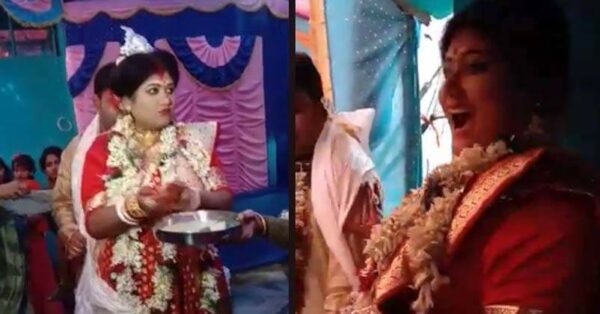 Video Of Bengali Bride Challenging Wedding Ritual Goes Viral. People Are Praising Her. - RVCJ Media